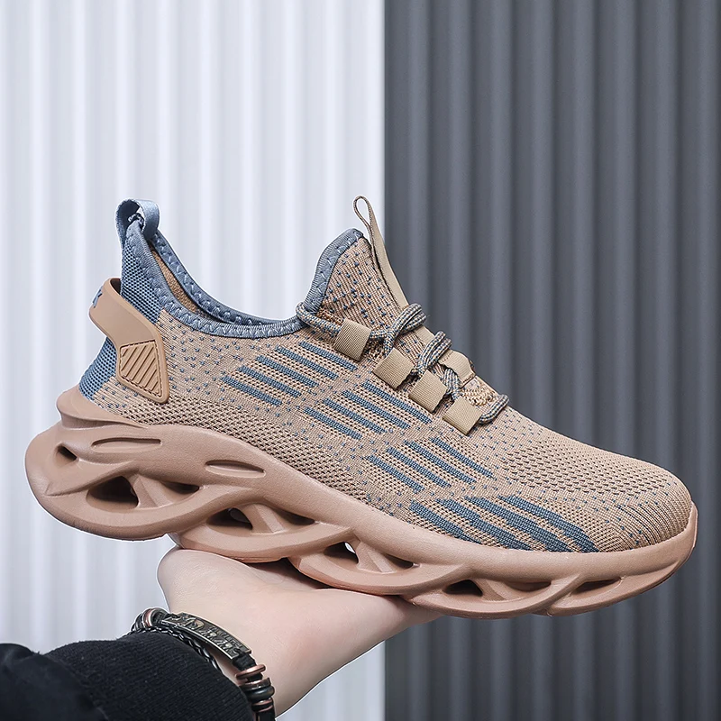 Sommer Männer lässig Turnschuhe Mesh atmungsaktive Sportschuhe billig groß plus Größe 47 48 49 50 51 52 Drops hipping – Detail 8