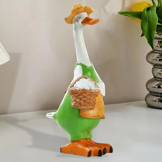 Lovely Duck Figurine Cute Lustige Mittelfinger Ente Statue - 'Duck You'  Skulptur verspielter Kunstharz Dekoartikel für Decor - AliExpress