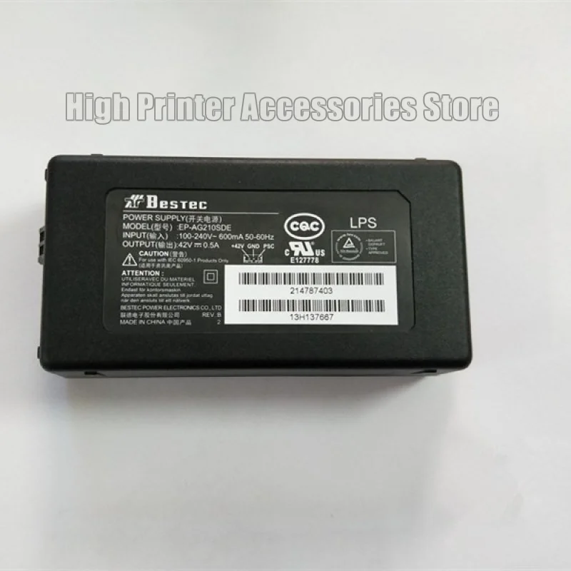 

Printer Power Supply Adapter Charger For Epson L110 L120 L210 L220 L300 L310 L350 L355 L360 L365 L455 L555 L565 L100 L132 L130