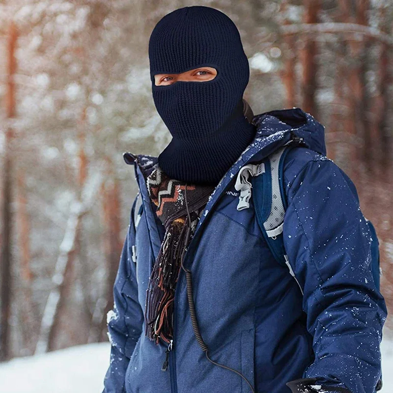 Berretto Tattico Passamontagna Uomo Invernale Cappello Lavorato