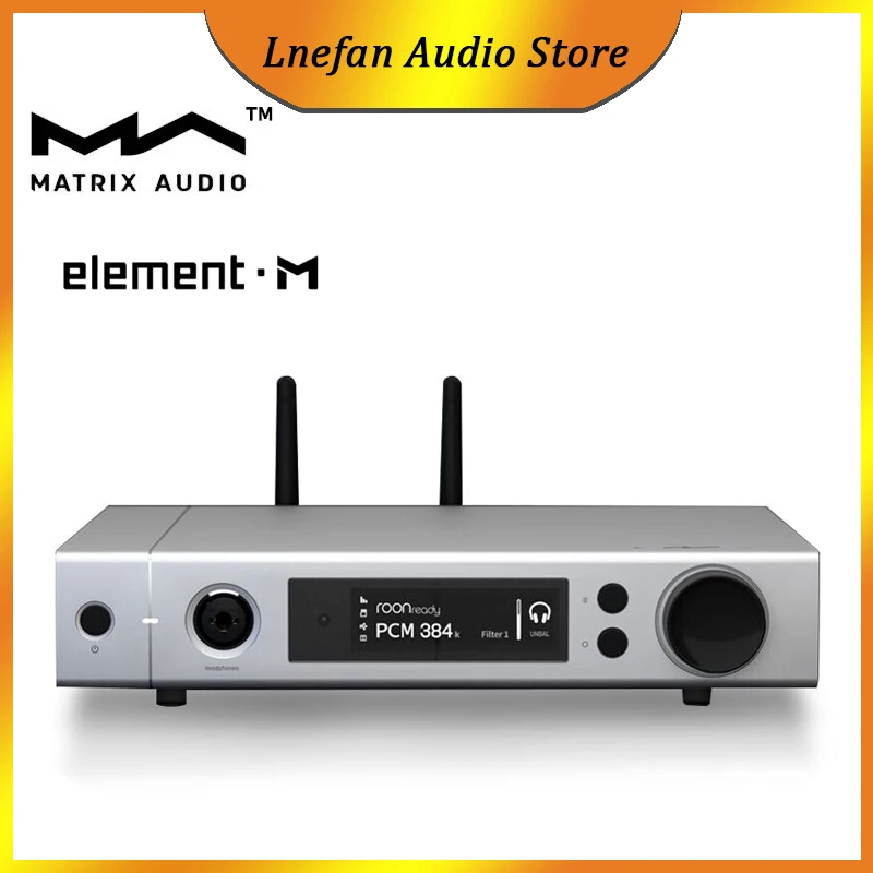 

Matrix element M MQA Lossless Music Network Player ES9028Pro Audio DAC USB HDMI 768kHz 22.4MHz HiFi Desktop Decoder