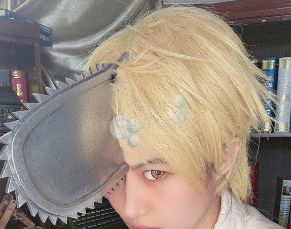 Chainsaw Man Denji Chainsaw Head Cosplay Prop Buy - AliExpress