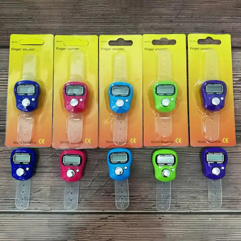 Electronic Digital Finger Ring Hand Tally Counter