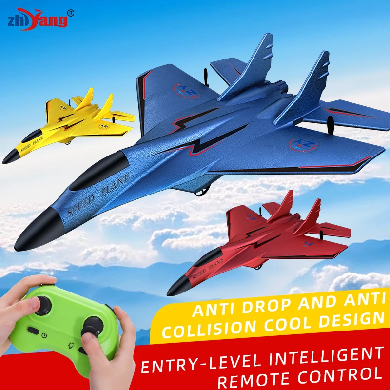 ZY-320 Remote Control Airplane With LED Lights RC Drone Plane EPP Foam RC Aircraft RC Jet Toys For Kids Beginners Birthday Gift 6