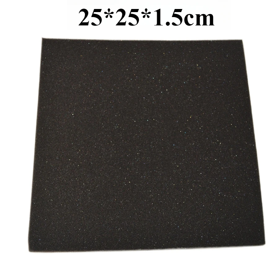 Motorcycle Air Filter Sponge 25*25*1.5 38*38*1.5 50*50*1.5 CM Universal Motorcycle Scooter Free Cutting Air Filter Sponge Transmission Filter Intake Cleaner