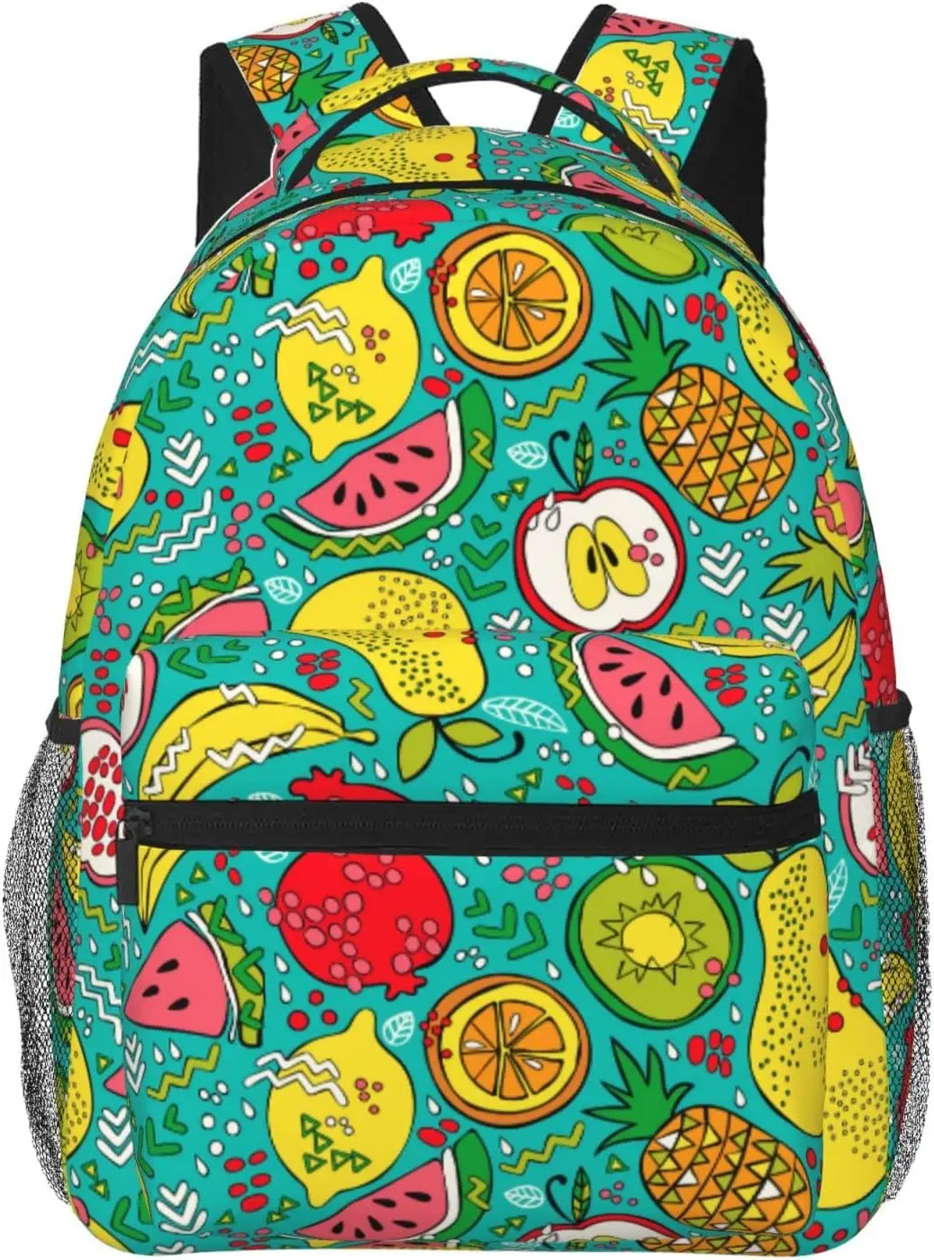 

Pineapple Lemon Fruit Lightweight Laptop Backpack for Women Men College Bookbag Casual Daypack Travel Bag