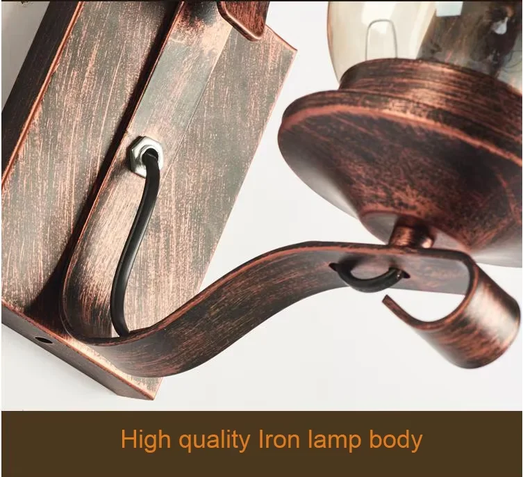 Loft industrial style wall lamp image 14
