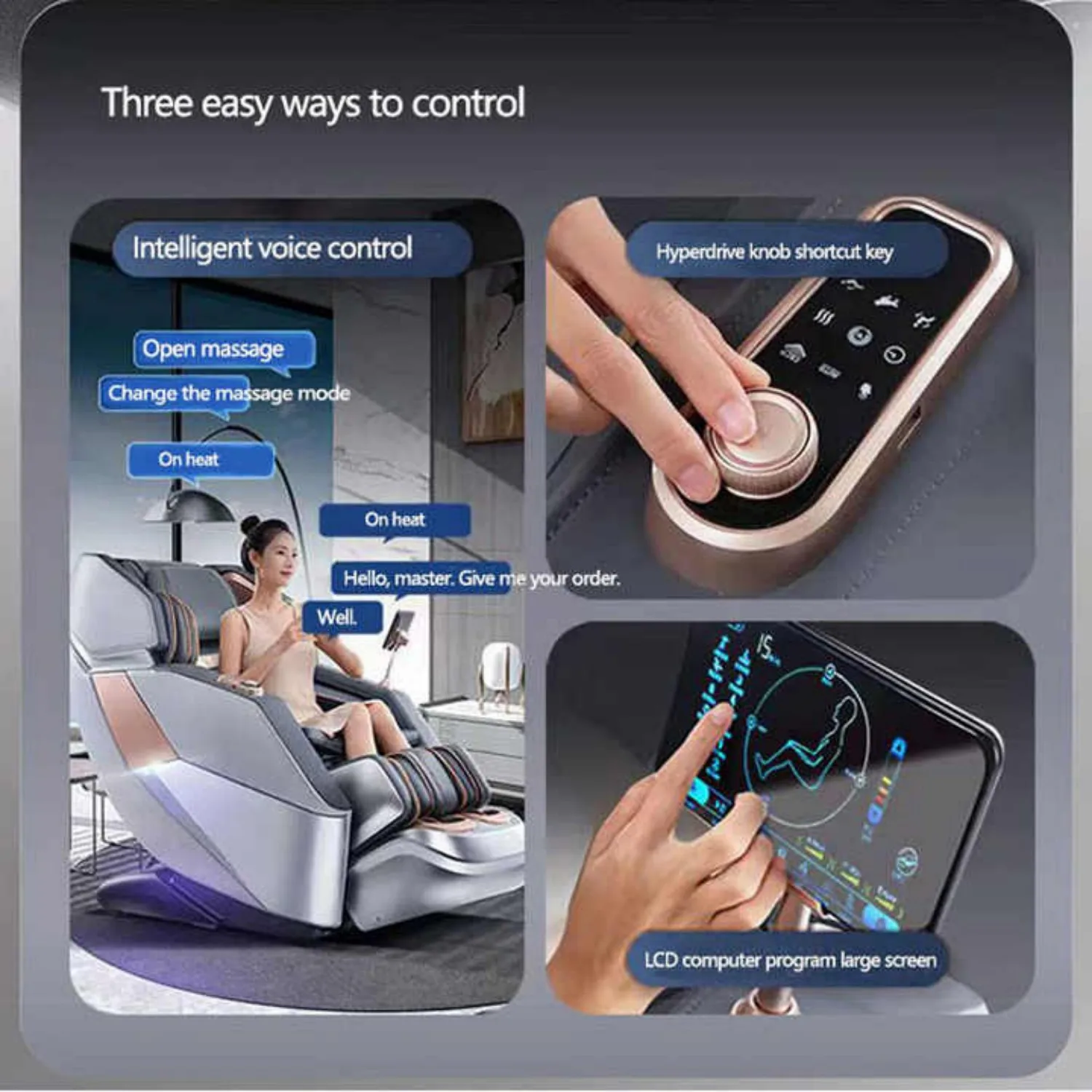 3-year warranty Massage Chair Full Body 4d Zero Gravity Shiatsu Heating Thai Stretching Massage Chair with Bluetooth Music