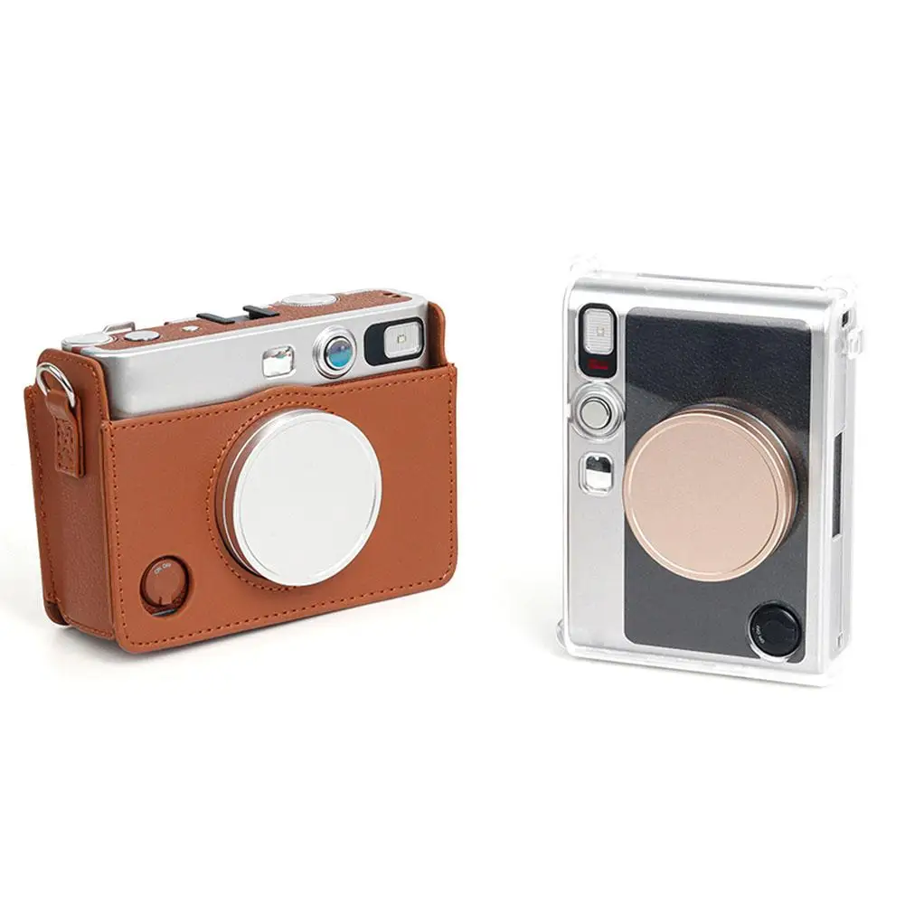 

For Fuji Instax Mini Evo Camera Lens Cover Plastic Colorful Camera Lens Cap For Polaroid Dustproof Alloy Protective Cover A6V0