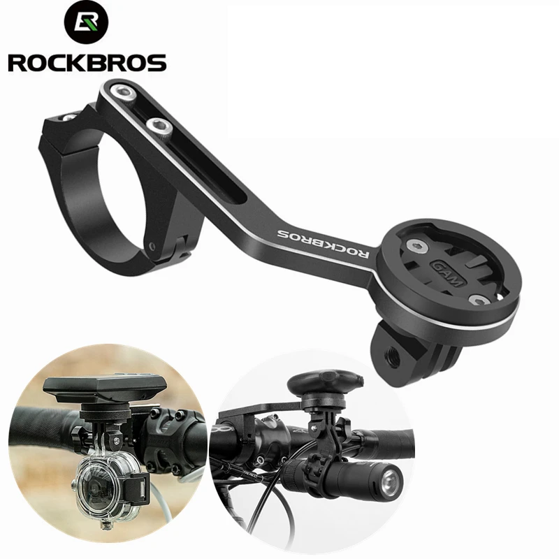 ROCKBROS Soporte de ciclismo para Gopro, para ordenador, para manillar de bicicleta, para de acción deportiva, iGPSPORT, Bryton| | - AliExpress
