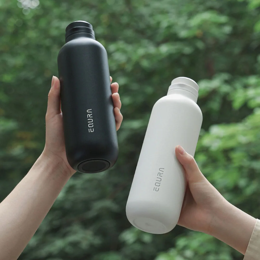 Outdoor large capacity insulated water cup 450/650ml camping equipment parent-child sports bike hiking portable stainless steel