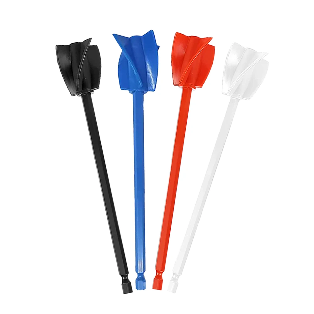 

4 Pcs Mixer Attachment Drill Whisk Stirrer For Resin Epoxy Mixer Mixing Rod 16.5*3.5cm Renovation Construction Power Tool Parts