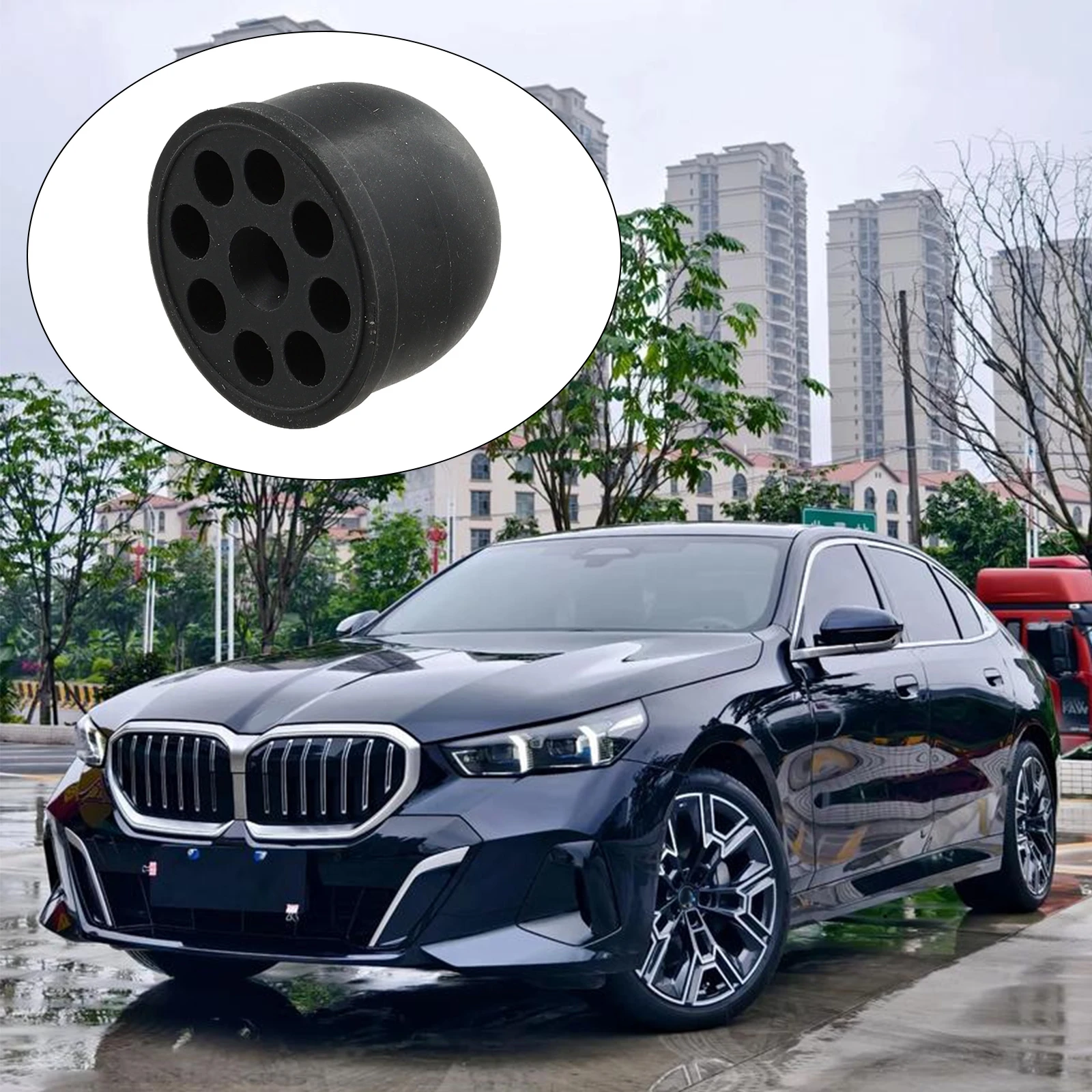 Support Caoutchouc Boîtier Filtre à Air BMW 7539903 - Compatible Série 1,2,3,5,6,7,8, X1, X3, Nombreuses Années, Amortit Les Vibrations - 3