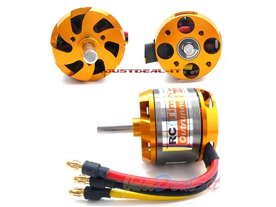 RCTimer BC3536 3536 750KV 910KV 1000KV 1250KV 1450KV Outrunner Brushless Motor 5.0mm Shaft for RC Multirotor FPV Drone Motors