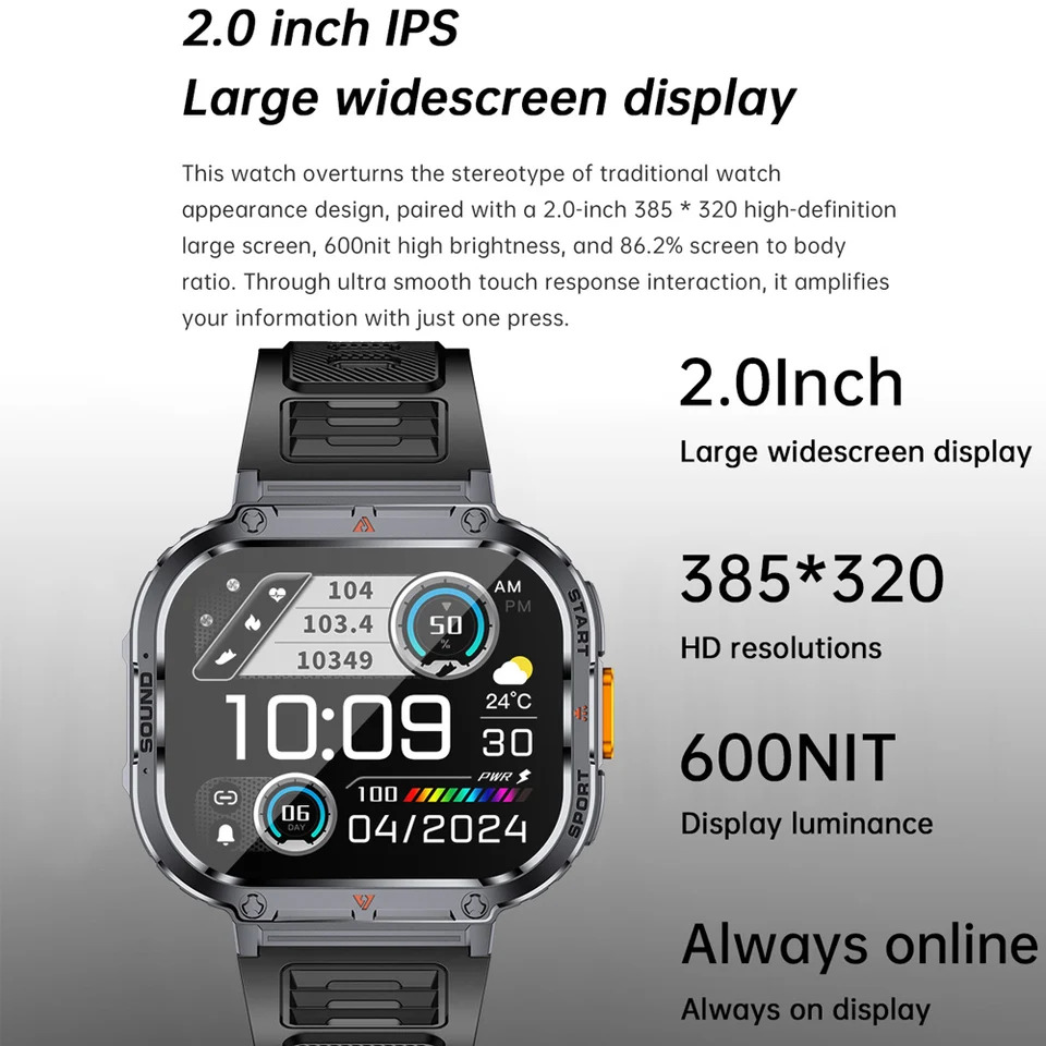 ꧁Hachimitsu⭐️即日発送可⭐️専用2 NX23 Bluetooth 通話スマートウォッチ 2.0 