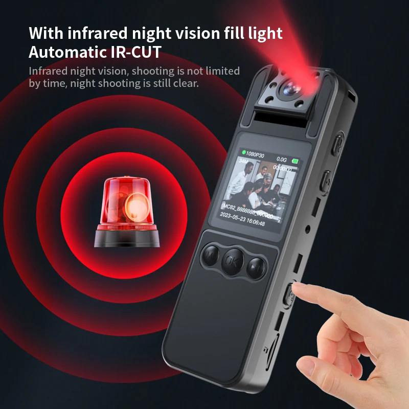 HD 1080P Portable Camera Video Light Mini For Sports Bicycle Filming Reverse Instant Police Wireless Personal Home Hd Usb 1080P 2