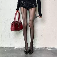 Collants Sexy pour femmes, Lingerie rayée Y2k, bas hauts de cuisse, sans couture, élastiques, serrés, bas de corps 5