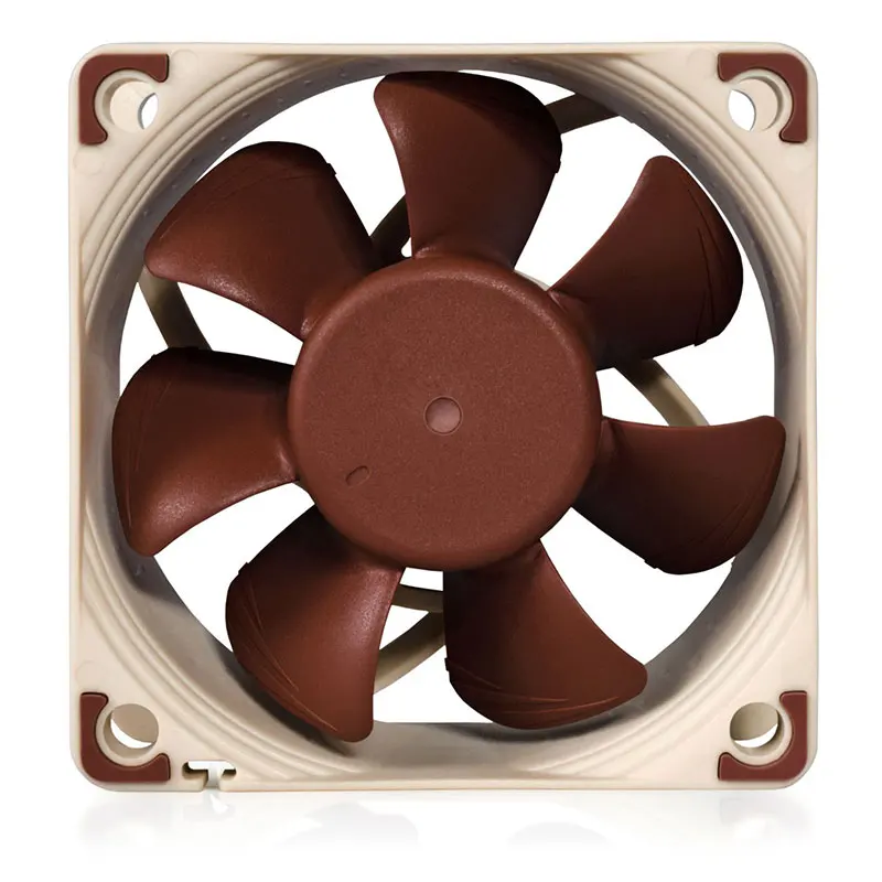 Noctua Nf-a6x25 60x60x25 mm 12v 5v 3pin 4pin Pwm Controle de Temperatura Inteligente Sso Magneticamente Estável Rolamento 6cm Ventilador - Imagem 6