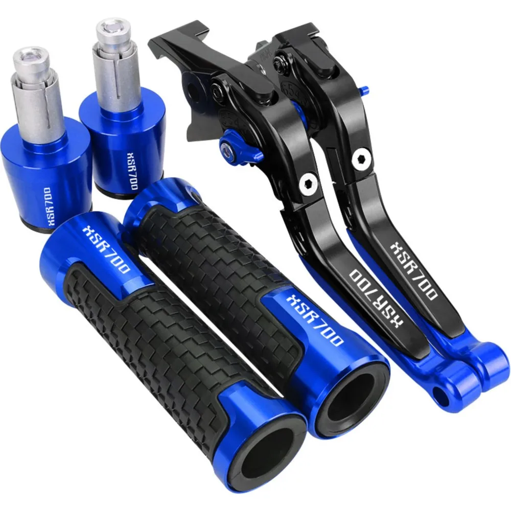 

For YAMAHA XSR700 XTRIBUTE 2017 2018 2019 2020 2021 2022 2023 Brake Clutch Levers 7/8"22MM Handlebar Grips Handle Bar Grip Ends