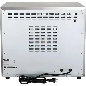 Kratos Commercial Oven, Half Size Electric Countertop Convection Oven, Holds Four Half Size Sheet Pans, 208/240V (29M-003) 4