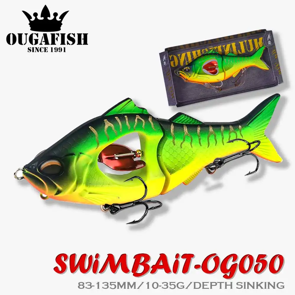 

New Fishing Lure 10g 22.5g 35g Propeller Jointed Swimbait Artificial Jerkbait Metal Belly Blade Sinking Baits Pesca Accesorios