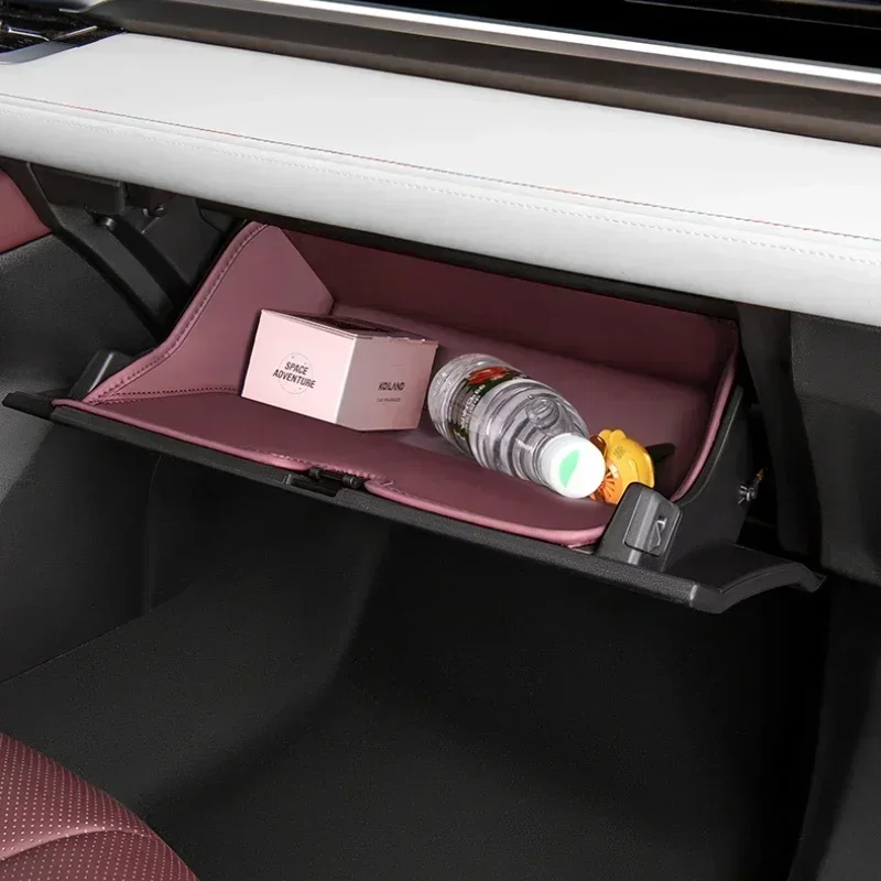 For GEELY Monjaro KX11 XingyueL After Auto Co-pilot Storage Bag Pocket Scratch-proof Storage Slot Protective Mat Accessories