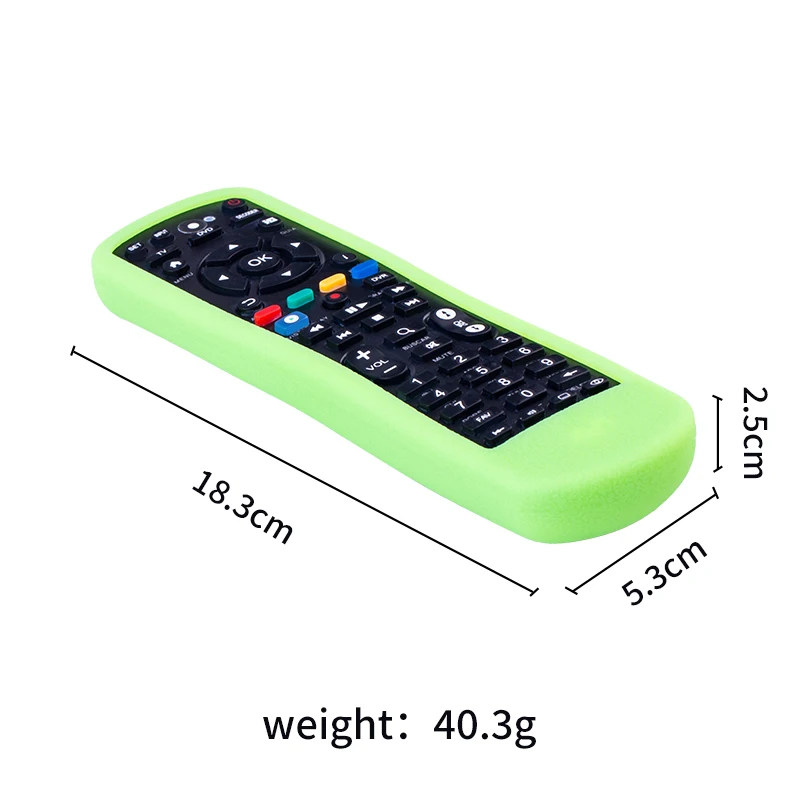 1pcs MOVISTAR silicone TV remote control case protects against dust and wear silicone remote case silicone remote cover silicone remote sleeve remote controller cover silicone case protector