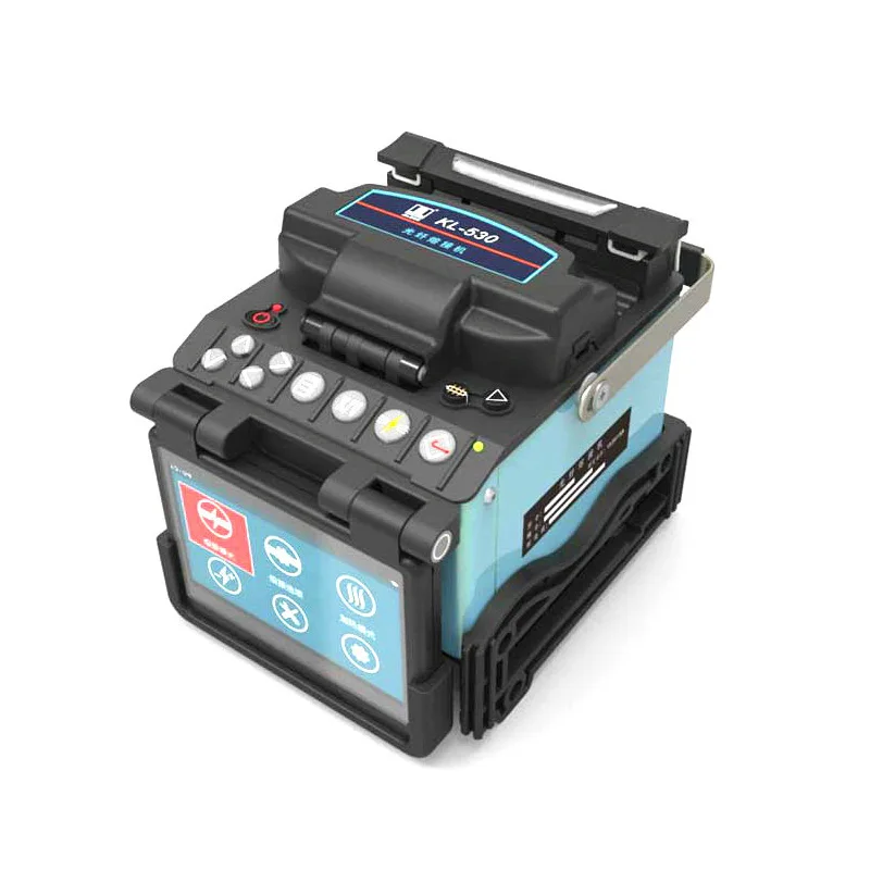 

Geelong KL-530 Fiber Optic Fusion Splicer Leather Line Fiber Optic Cable Pigtail Jumper Fiber Fusion Machine Hot Melt Machine