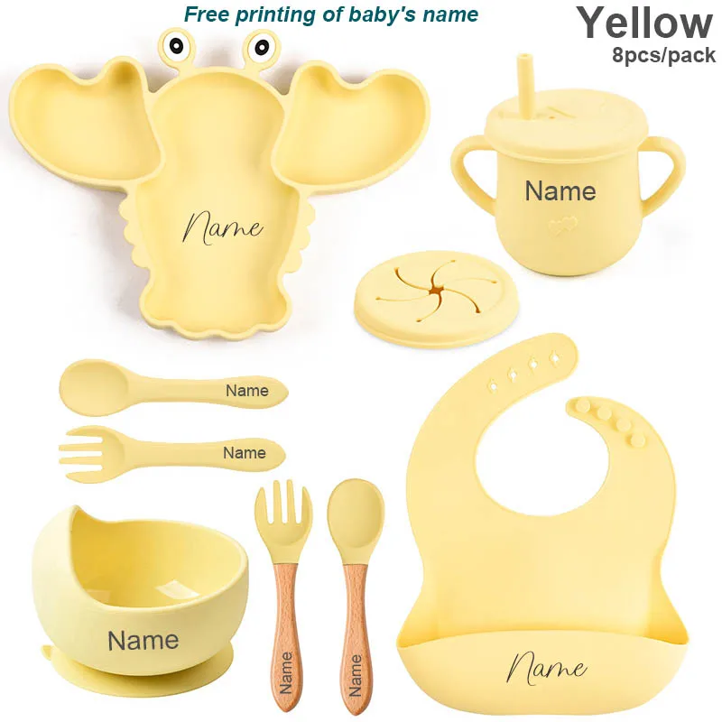 Yellow Crab 8pcs