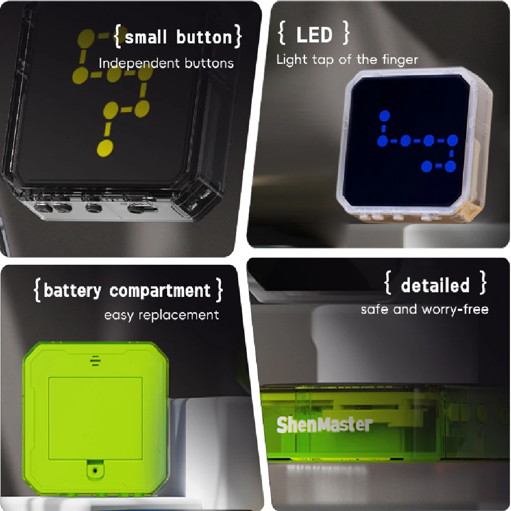Portable Mini Handheld Game Console for Kids - Educational Learning Toy and Travel Birthday Gift