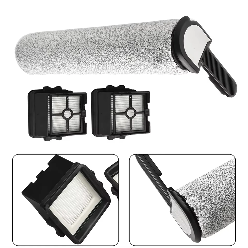 Kit Ricambio Per Aspirapolvere Laresar S7 Pro: Spazzola Rullo + Filtro HEPA, Per Pulizia Profonda E Aria Più Salubre