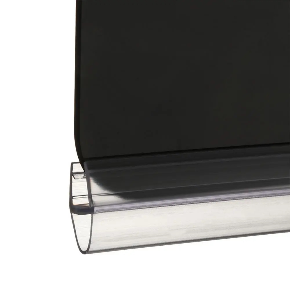 Bath Shower Screen Seal Strip 1m 4 to 12mm Gap Window Door Weatherstrip Windproof Water Retaining