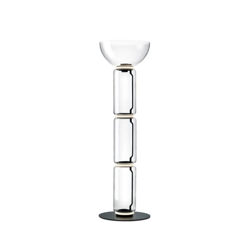 

Nordic Light Luxury Time Tunnel Chandelier Art Creative Glass Barrel Hotel