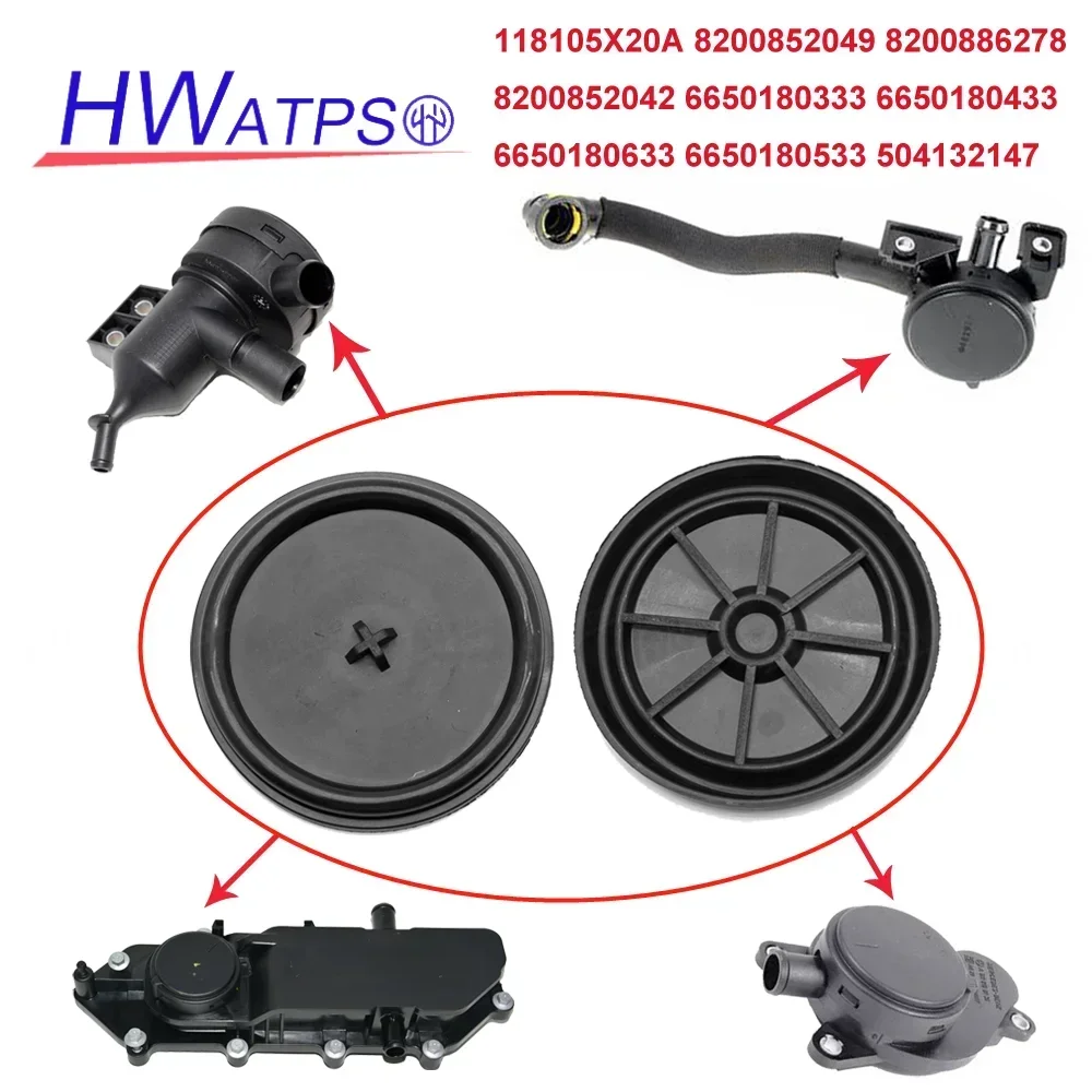 5114348AB 31382010G For Jeep Cherokee Dodge Caravan Chrysler Voyager Town & Country Druck Kontrolle Ventil Diaphragm Membrane