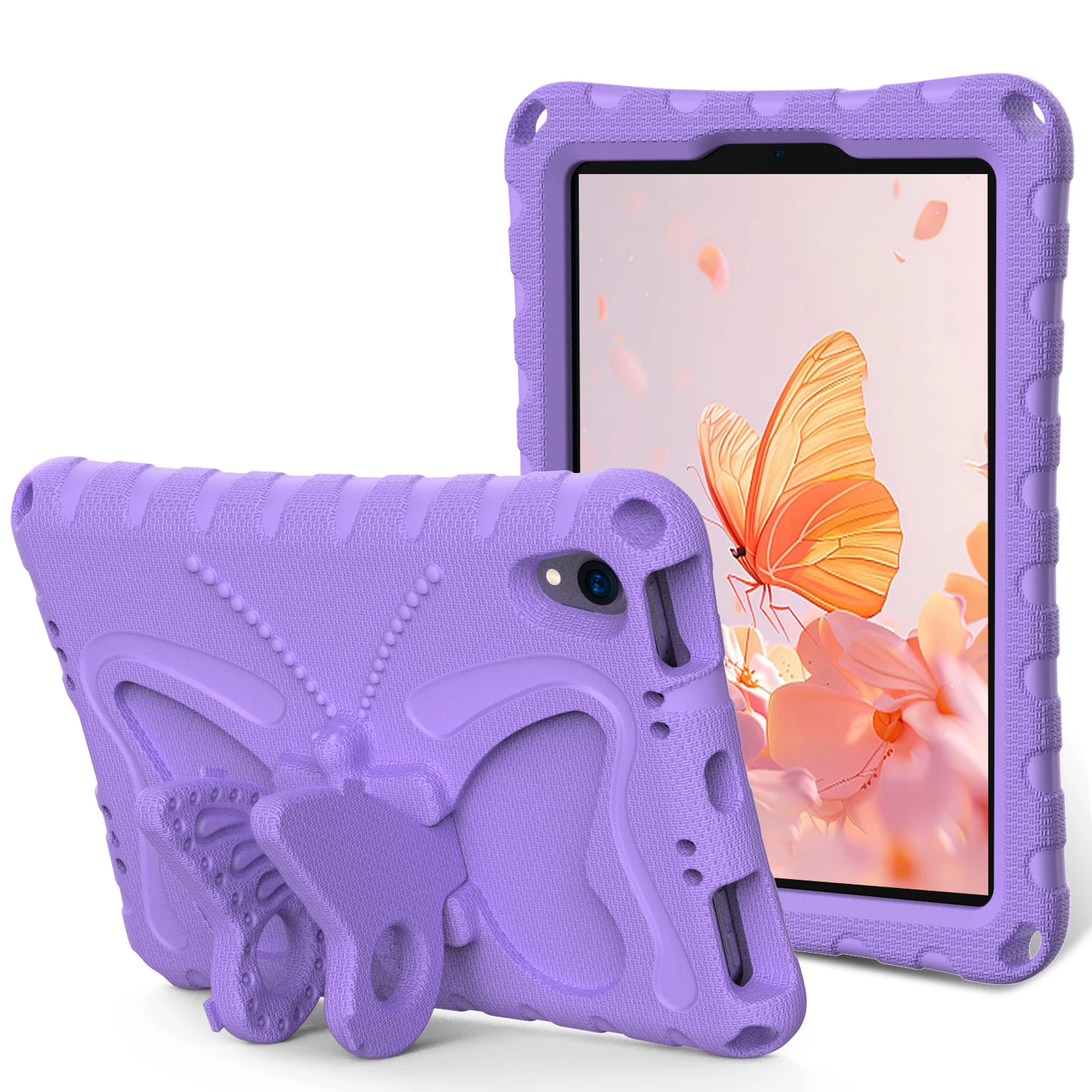 Adorable Butterfly Stand Shockproof Kids Tablet Case