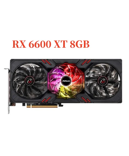 Asrock Radeon Rx 6600 Xt Phantom Gaming D 8G Oc/Rx6600Xt Challenger Pro 8G Oc Gddr6 128Bit Schede Video Gpu Scheda Grafica Desktop