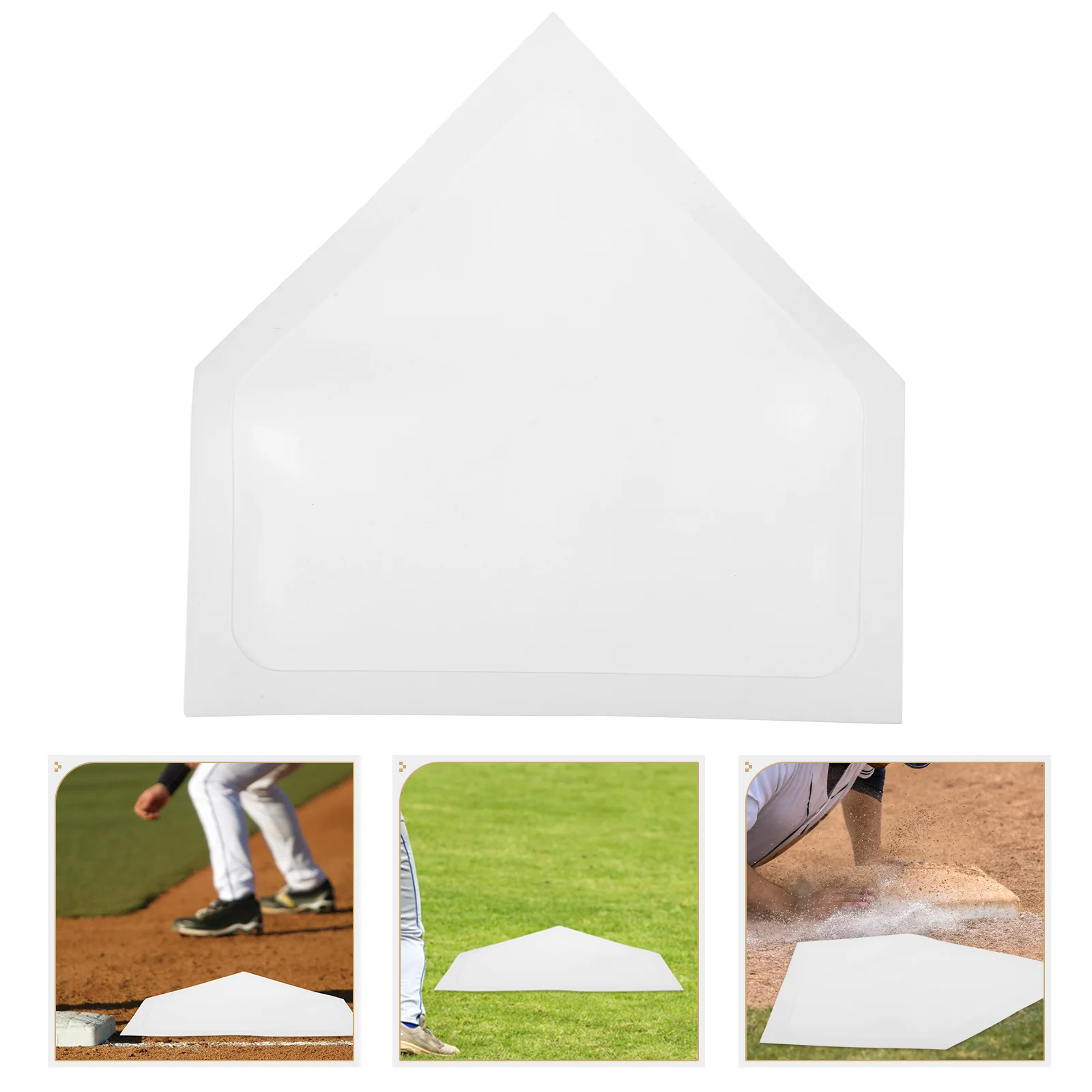 Baseball Training Landmark Plate Markers Spot for Batting Board Plates Tpe Sign