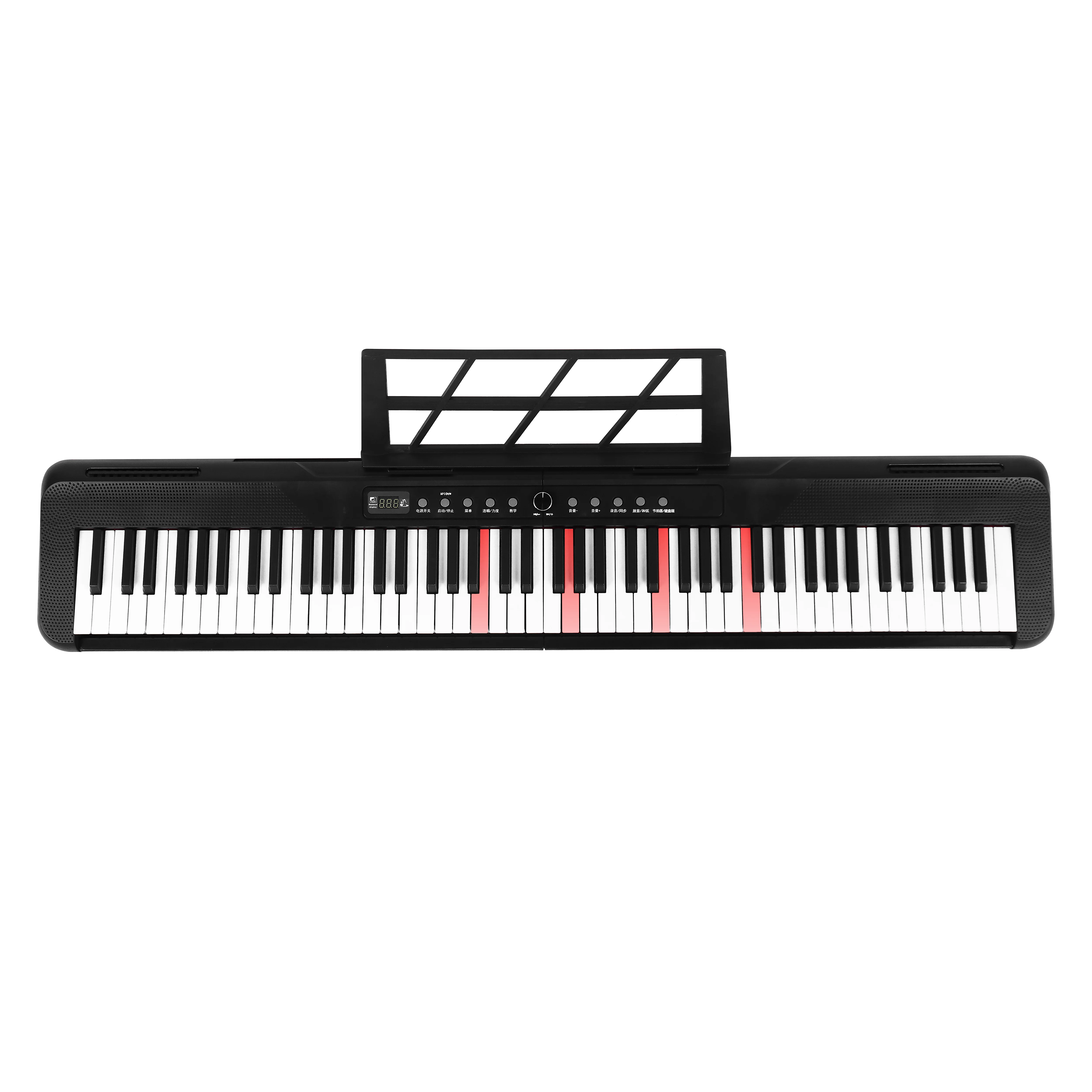 88 keys beginners toy piano electronic keyboard synthesizer electronic organ lighting MIDI