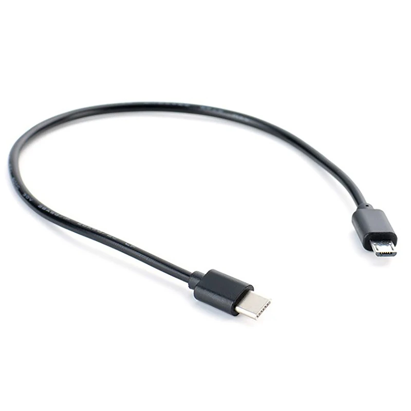 USB-C to Micro USB Fast Charge Data Cable - 1 Piece, Multiple Length Options