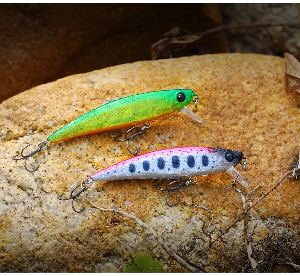 TSURINOYA INTRUDER 71S sinkender Köder, 71 mm, 10 g, große Forellen-Kurbelköder, Angelköder, künstliche Minnow-harte Köder, Hecht, Bass-Stecker – Detail 22