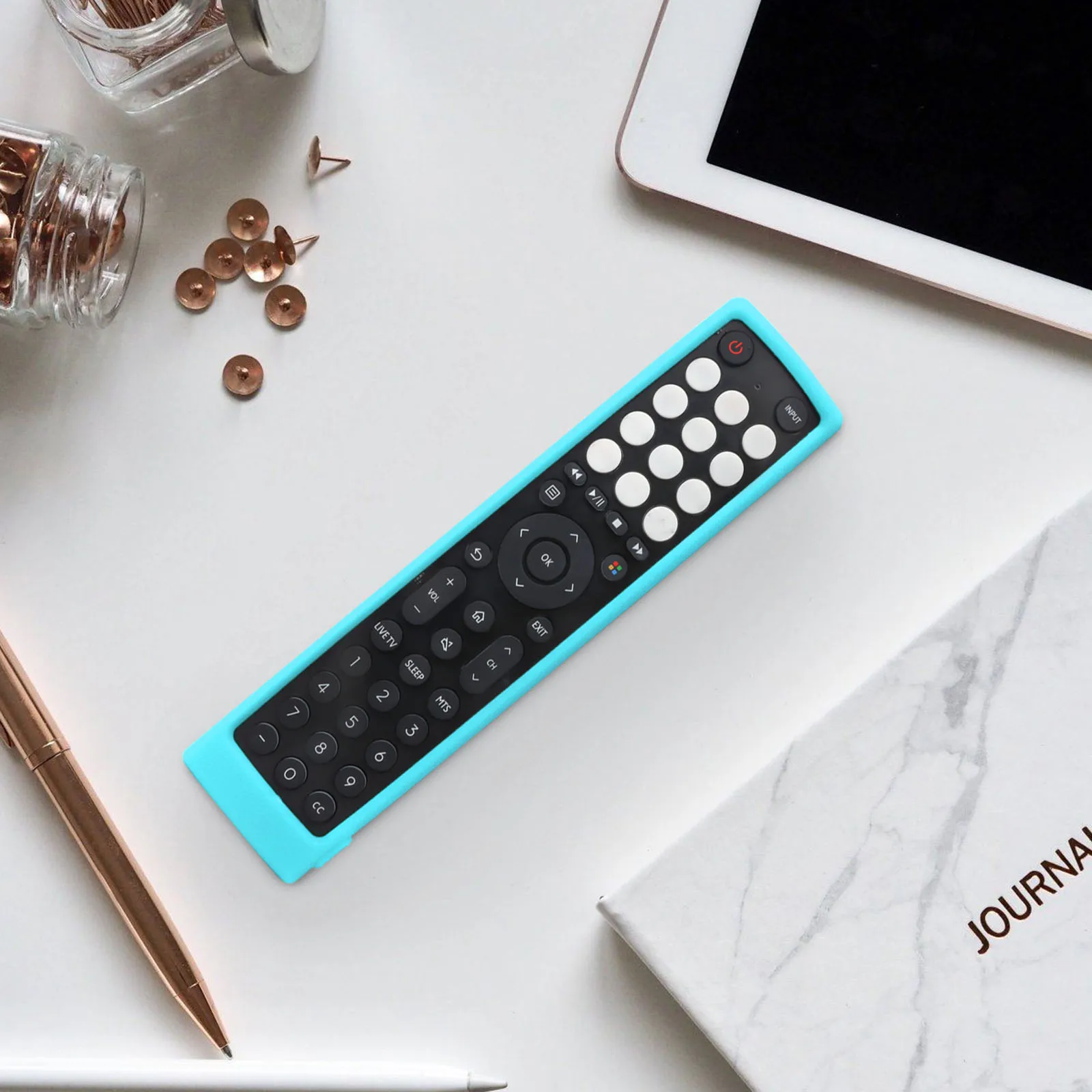 Enhanced Silicone Anti-Slip Protective Remote Control Case