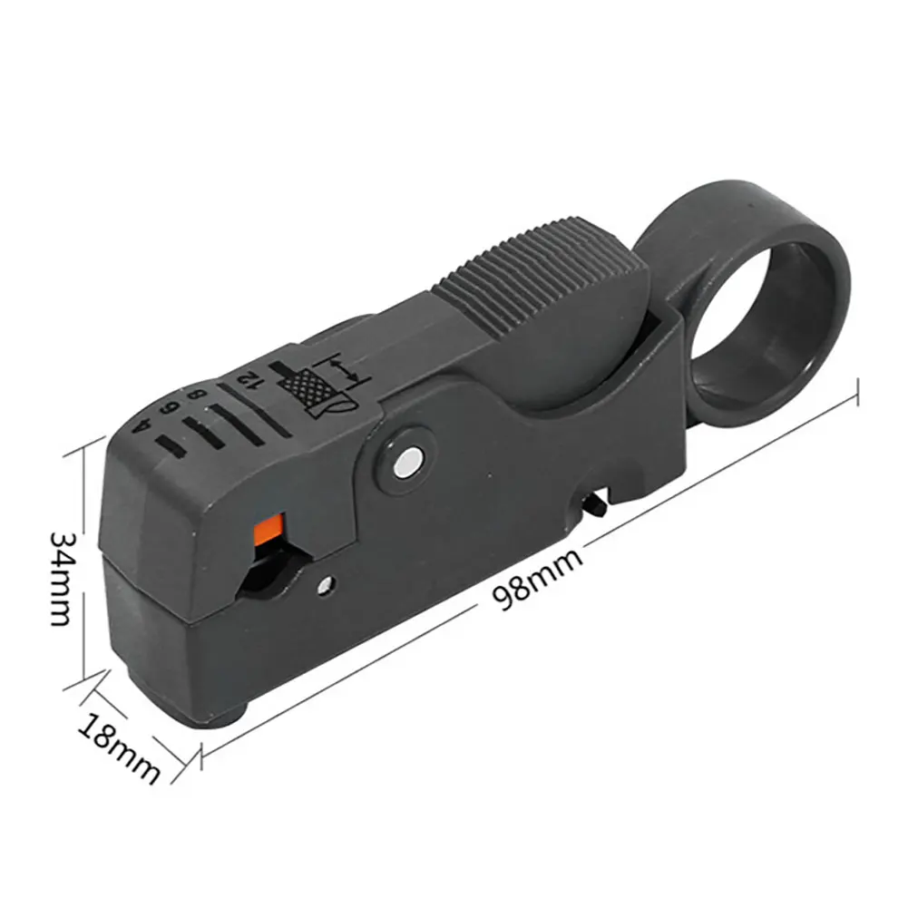 Multifunctional Insulated Wire Strippers DIY Cutting Depth Adjustable Stripping Pliers High Performance for Electronic Electric