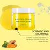 Facial Cleansing Pads Exfoliating Massage Balance Oil Removing Dead Skin Shrink Pores Smooth Turmeric Face Cleanser 40/55PCS 5