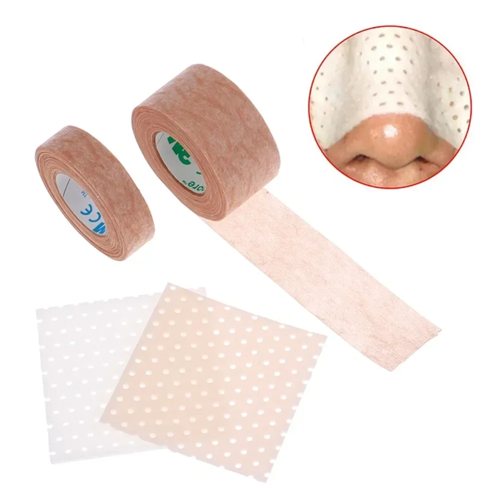 Nose Shaper Facial Beauty Instrument Thermoplastic Nose Splint Nose Job Rhinoplasty Splint Ortho Immobilized Nasal Fracture 5*5cm Adhesive Tape Skin Care Tools