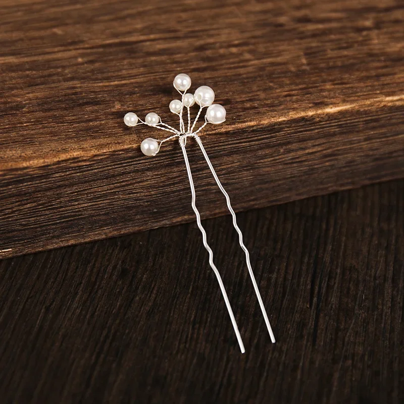 Pearl Bridal Hairpin Hair Clip Wedding Party Bridal Wedding Accessories Jewelry Pin