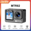 Ourlife MTR82 6K Action Camera 2.0'' Touch LCD Screen 5X Zoom WIFI Sport Video Camera 30M Waterproof Bicycle Helmet Action Cam 1