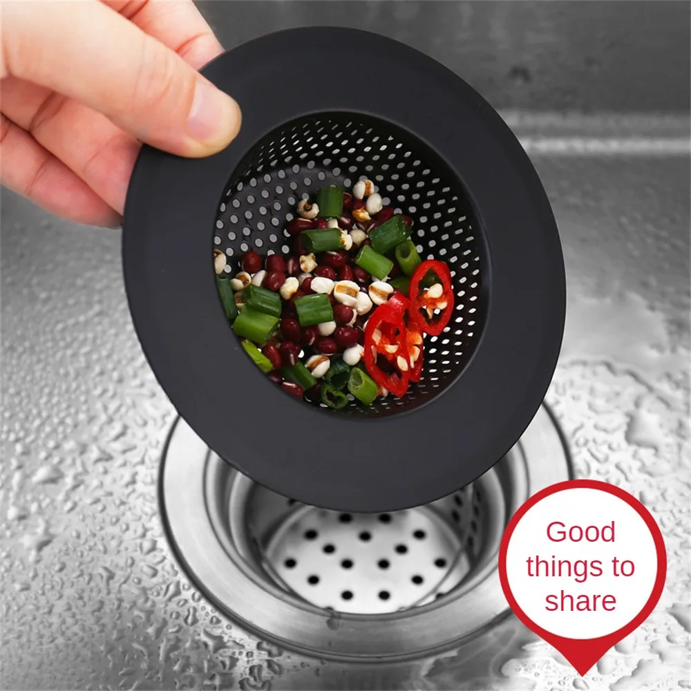 Kitchen Sink Filter Stainless Steel Mesh Sink Strainer Bathroom Strainer Drain Hole Trap Waste Screen Tools