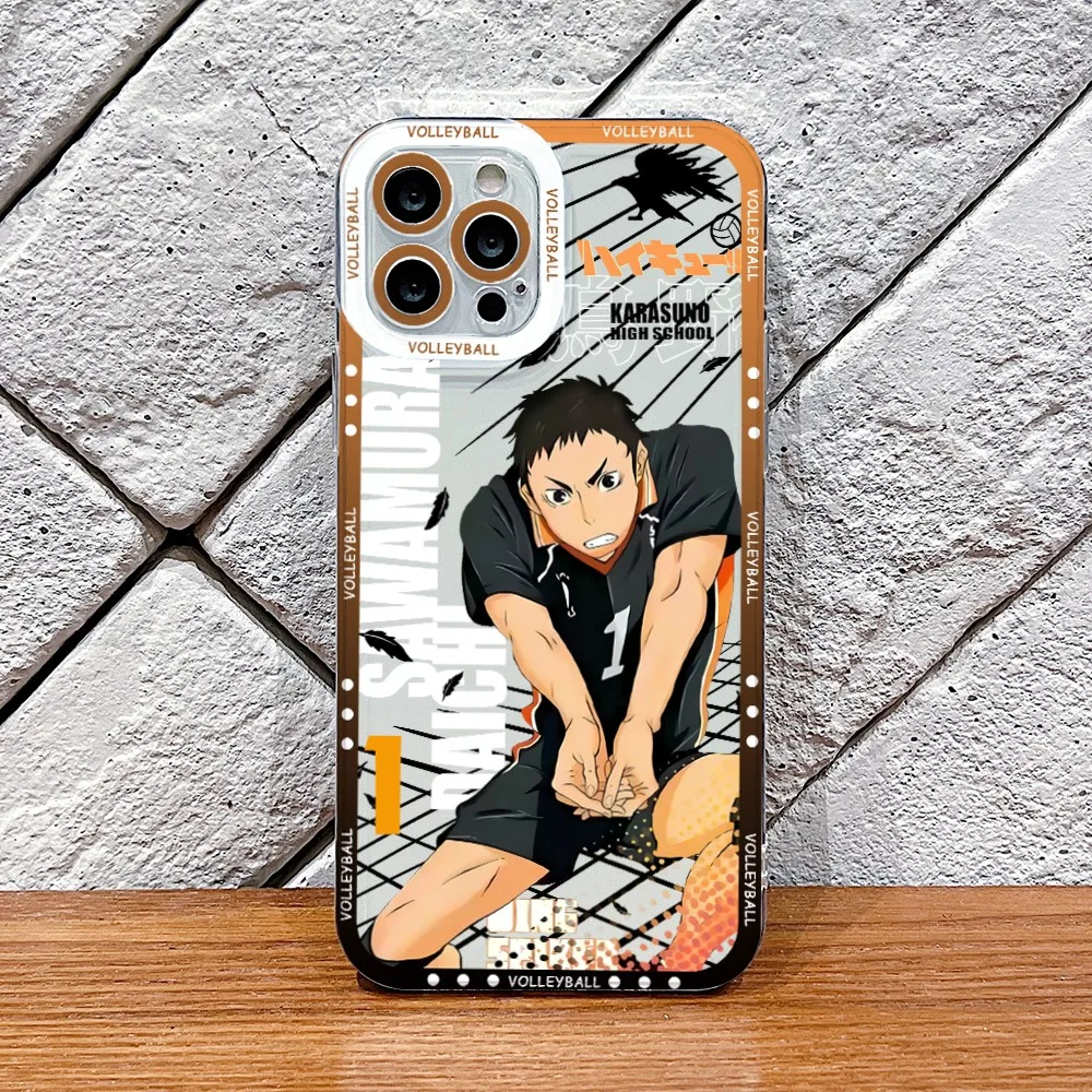 Haikyuu Oya Volleyball Clear Soft Phone Case