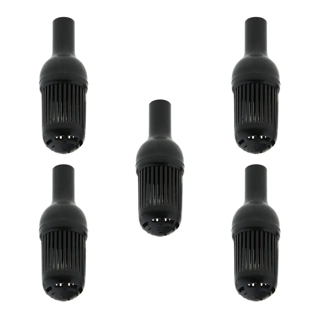 5pcs Plastic Aquarium Submersible Pump Accessories Dia.1.6cm/Dia.2.0cm 3