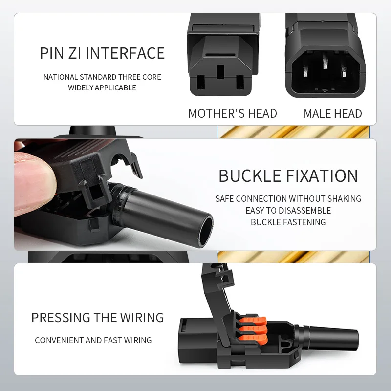 High-Quality 10A Quick-Wire Plug